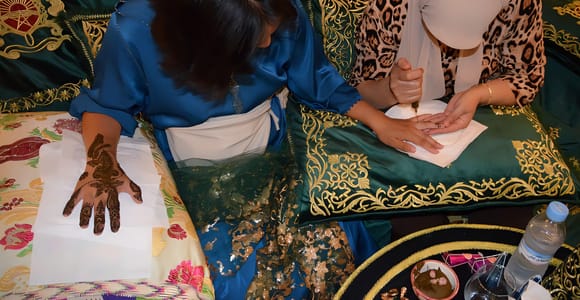 Fez: Henna Workshop with Lunch or Dinner