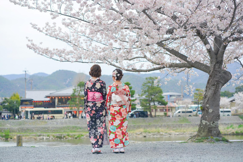 Kyoto: Arashiyama Forest Private Photoshoot