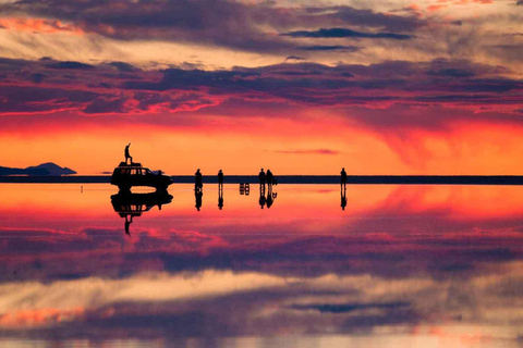 Uyuni: 1-dniowa wycieczka po słonych równinach z cmentarzem kolejowym i Incahuasi