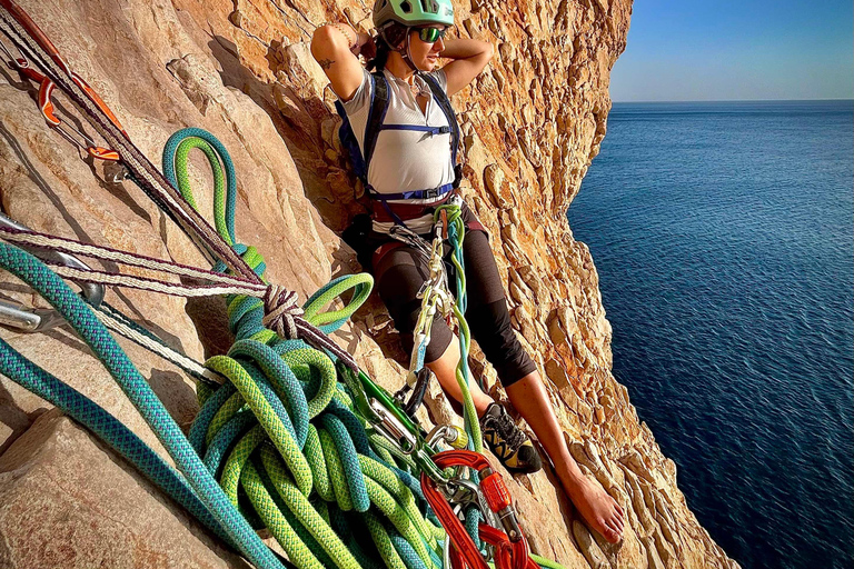 Alicante: Guided climbing "Magical Mystery Tour" route
