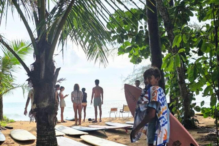 Khao Lak: Surfing Lesson with All Day Surfboard and Drink Meeting Point Option