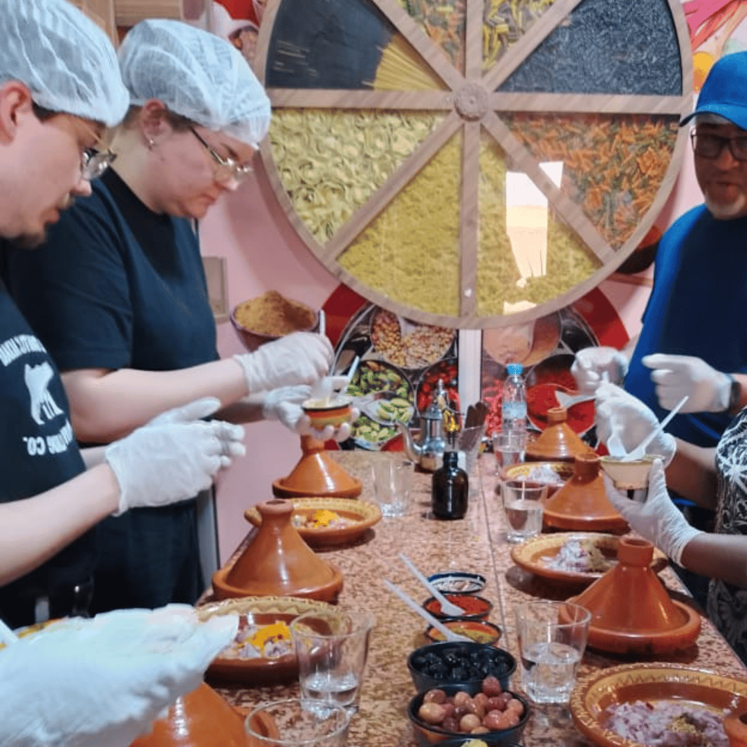 Marrakech : Cours de cuisine marocaine avec prise en charge