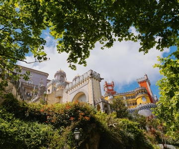 From Lisbon: Sintra, Regaleira and Pena Palace Guided Tour