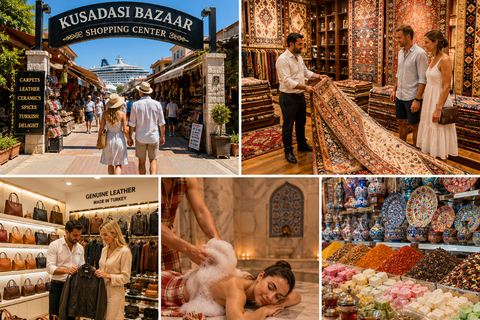 Kusadasi: Guided Bazaar Tour & Turkish Bath Experience Tour - USA Passport Holders