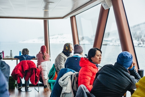 Tromsø: boottocht in fjord met hybride-elektrische catamaranTromsø: boottocht in fjord met elektrische catamaran