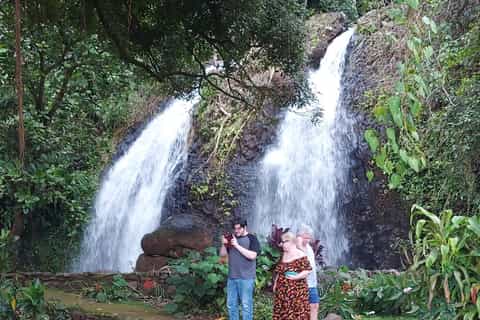 Tahiti : visite d'une journée en Polynésie : cascades et marae sacré