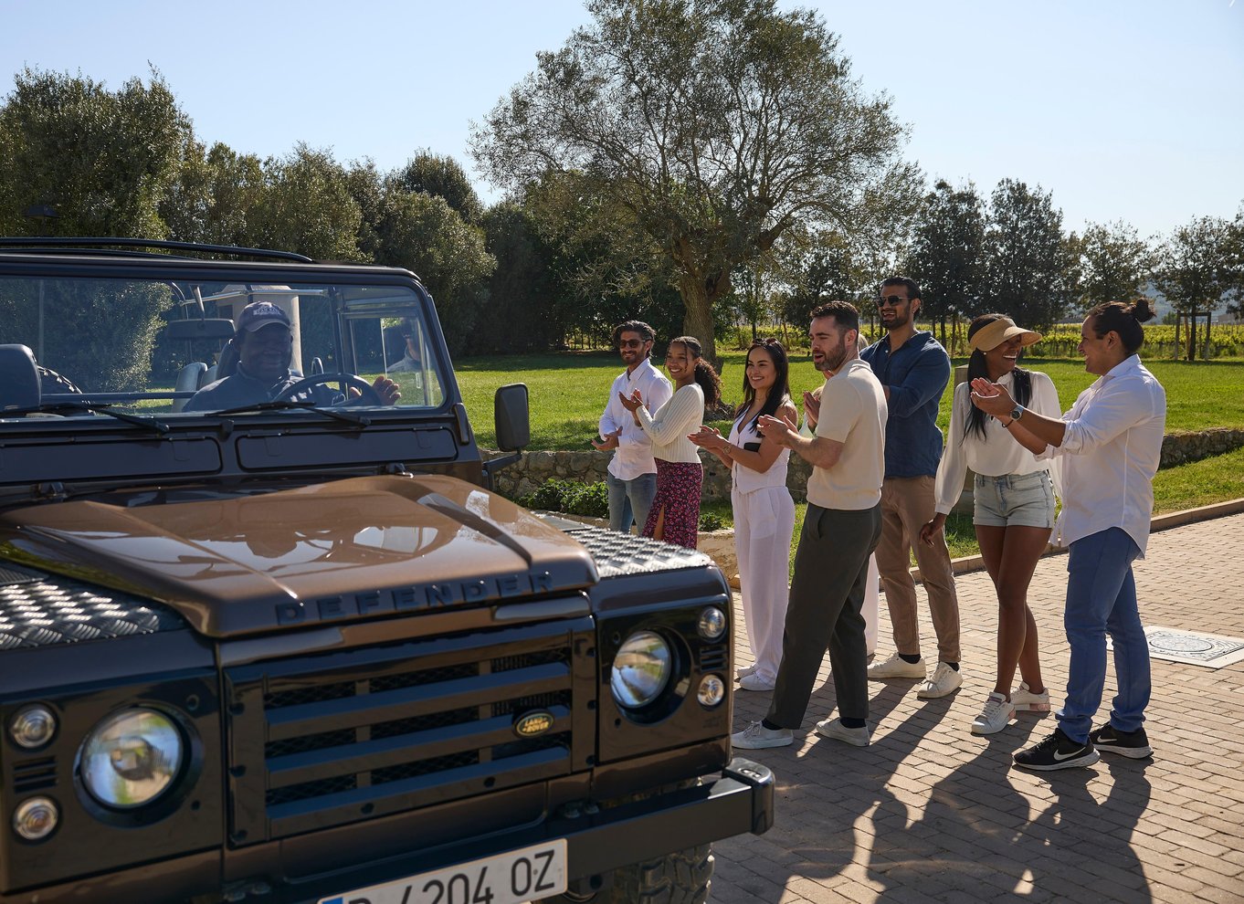 Fra Barcelona: Penedés Vineyards Tour med 4WD med vin og cava