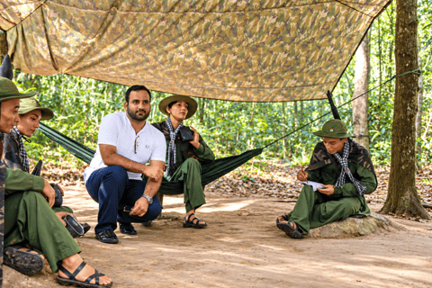 HCMC: Cu Chi Tunnels Morning or Afternoon Guided Tour Group tour - Small Size