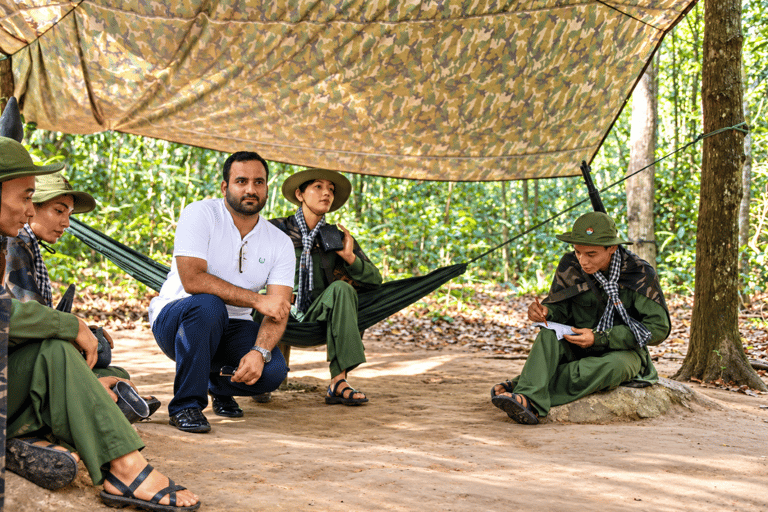 HCMC: Cu Chi Tunnels Morning or Afternoon Guided Tour Group tour - Small Size