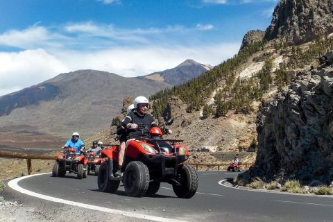 Tenerife : aventure en quad dans le parc national du TeideBalade double en quad avec prise en charge à l'hôtel