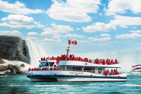 Toronto: Tour di un giorno delle Cascate del Niagara con crociera in barca opzionale