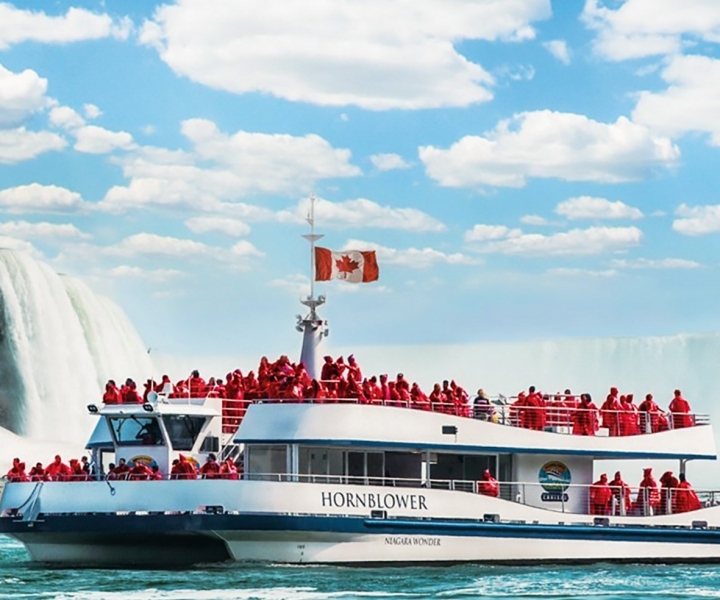 Toronto: Niagara Falls Day Tour med valgfri båtcruise