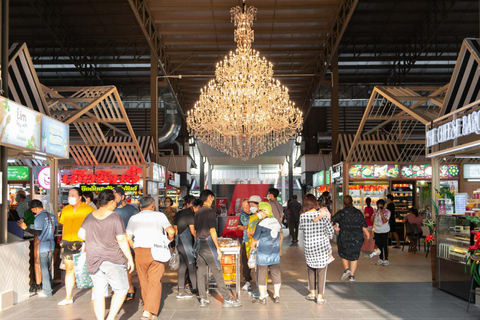 Tour particular dos mercados icónicos da Tailândia