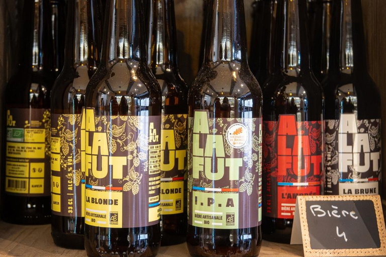 Lou Bar: Tasting of 3 local beers & 3 French cheeses