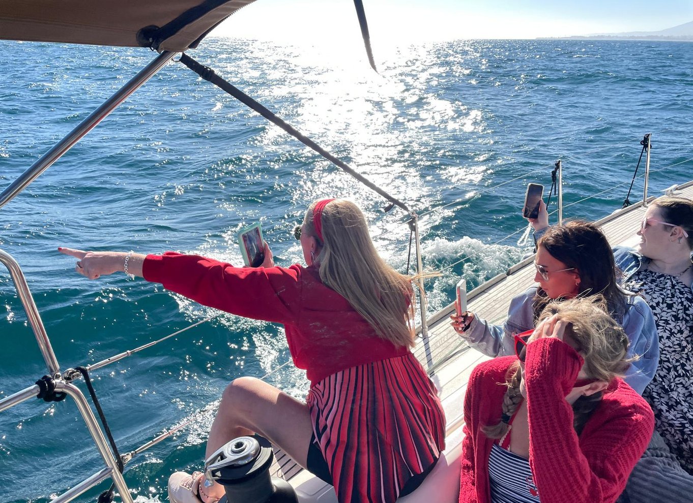 Marbella: Sejlads og delfinkiggeri med snacks og drinks