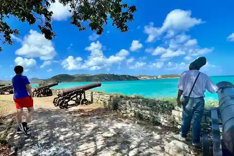 Vandretur til Green Castle Hill, Antigua (ubeskyttet Stonehenge)