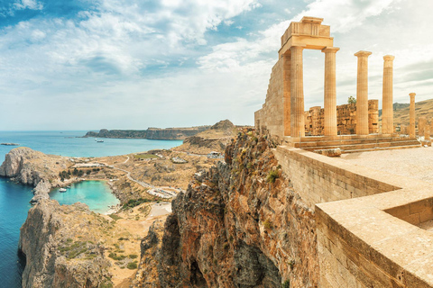 Rhodos Stadtrundfahrt zur Akropolis von Lindos & Mittagessen