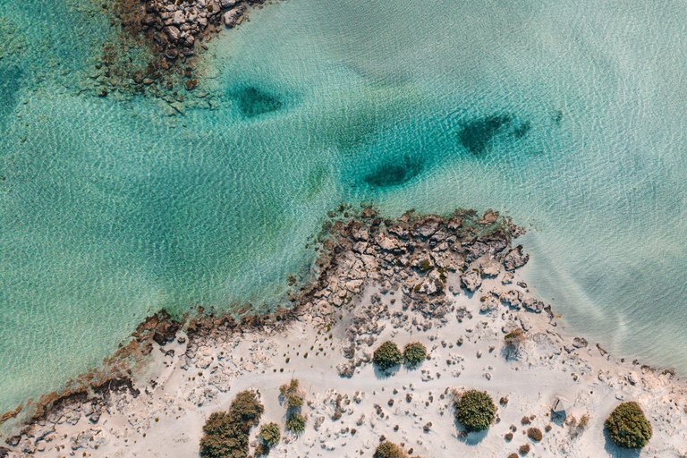 Tour privato di un'intera giornata per famiglie alla spiaggia di Elafonisi e ad Agia Sofia