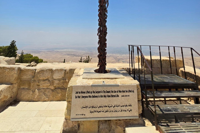 From Amman Private Madaba, Mt Nebo, Pink Lake &Dead Sea Tour All Inclusive Tour