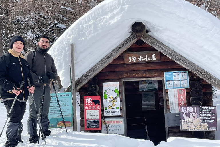 Shikotsu-Toya National Park: Guided Snowshoe Hike and Onsen Shikotsu-Toya National Park: Guided Snowshoe Hike and Onsen.