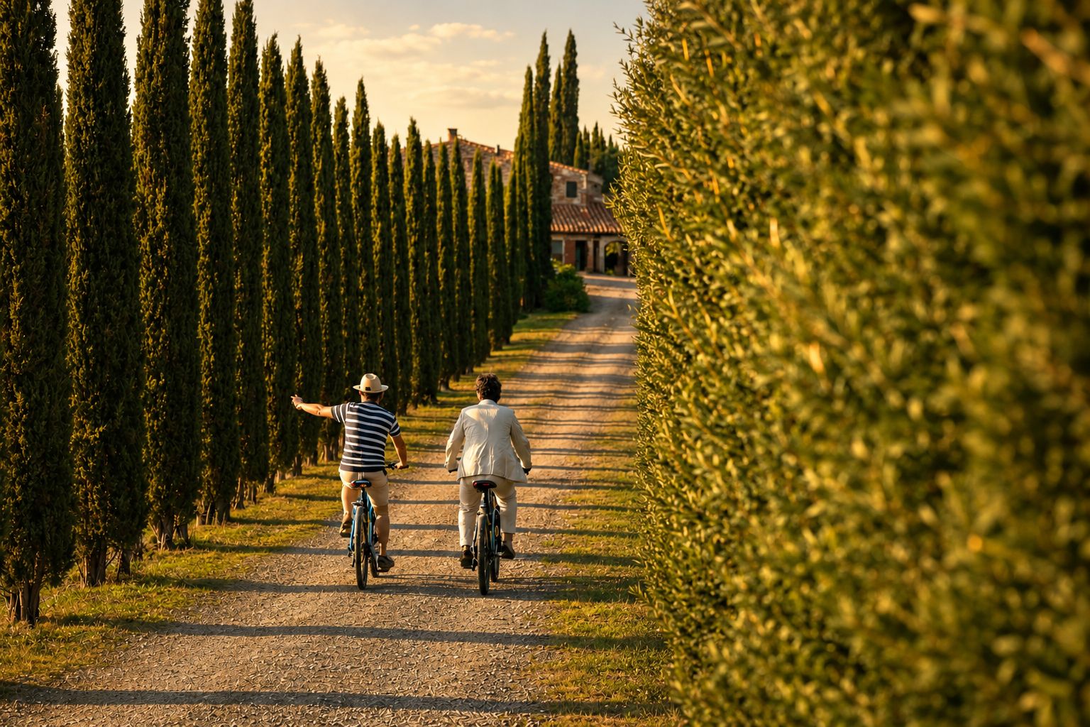 Val d'Orcia und Pienza: Virtuell geführte E-Bike-Tour