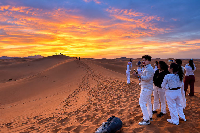Fes to Marrakech: 4-Day Sahara Desert Tour & Camel Trek Private Sahara: 4-Day Luxury Tour & Guided 4x4 Adventure