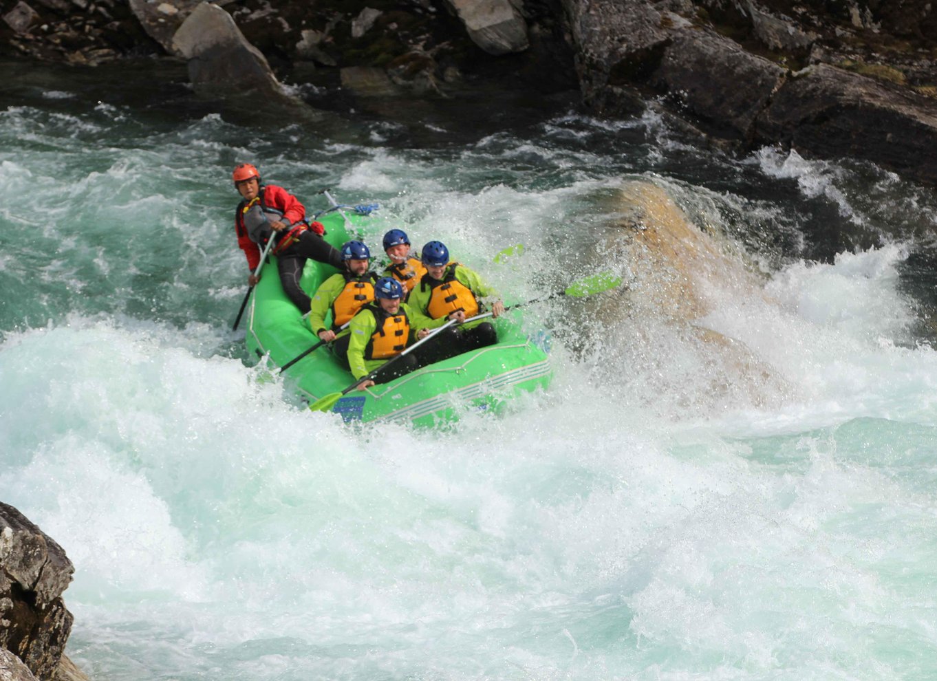 Voss: Spændende Whitewater Rafting guidet tur