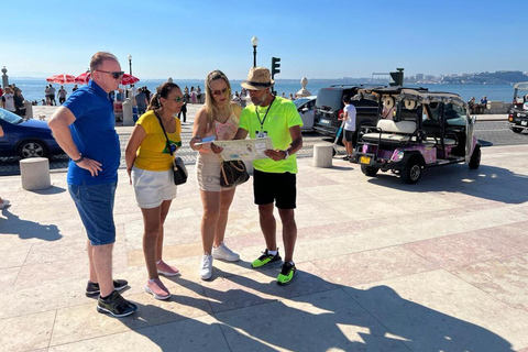 Lisbon: tuk-tuk tour with free hotel pickup Full Day in Lisbon: 6h of Fun