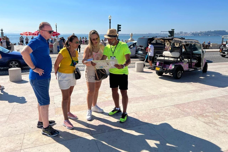 Lisbon: tuk-tuk tour with free hotel pickup Full Day in Lisbon: 6h of Fun