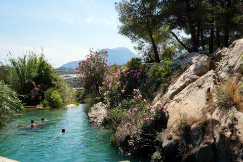 From Albir or Benidorm: Algar Waterfalls Day Trip From Benidorm with Gran Hotel Bali Meeting Point