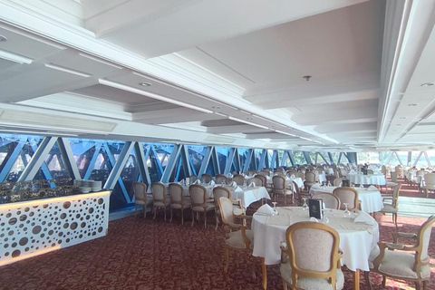 Cairo: Luxury Nile Onyx Dinner Cruise, Belly Dance & Shows Nile Onyx Dinner Cruise, Belly Dance Show Without Transfer