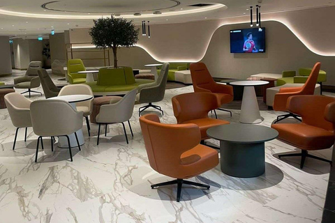 AUH Abu Dhabi International Airport: Pearl Lounge Terminal A International Departure: Pearl Lounge