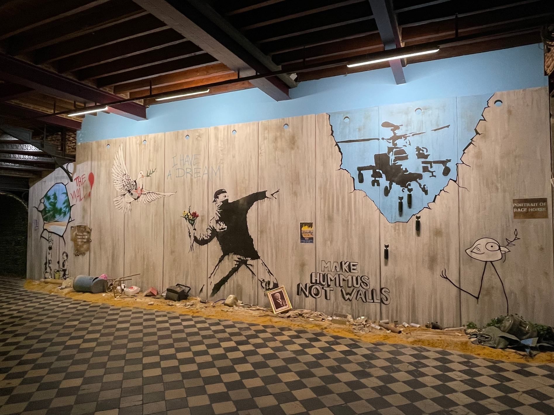 Brüssel: The World of Banksy Museum Dauerausstellung
