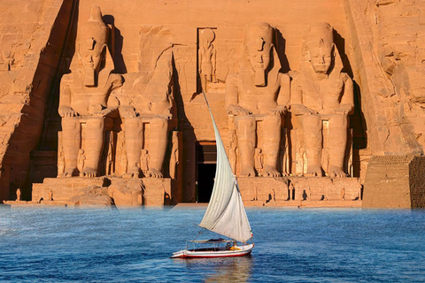 Il Cairo:Crociera di 4 giorni sul Nilo da Assuan a Luxor e volo in mongolfieraCrociera sul Nilo da Assuan a Luxor e alba in mongolfiera