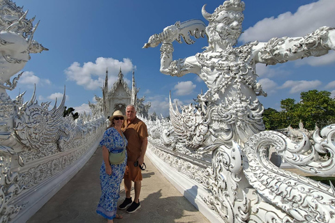 Chiang Rai: Explore 3 Highlight Temples (White, Blue, Red) Meeting Point: Wat Phra Singh (Hotels Outside Pickup Area)