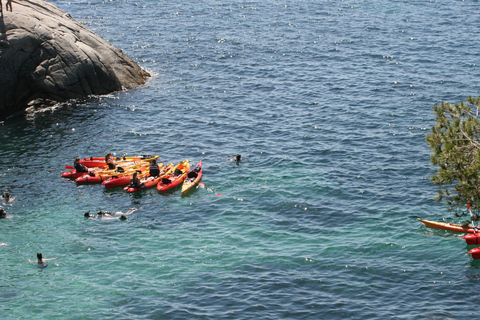 Caiaque e mergulho com snorkel em Playa de Aro, Costa Brava