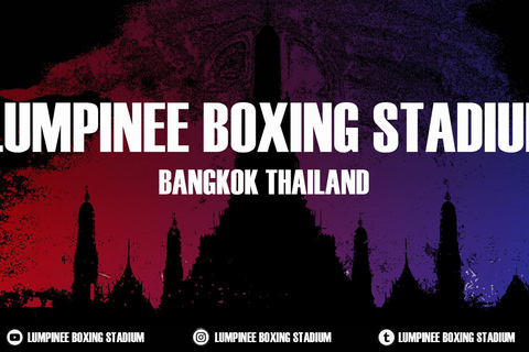 Bangkok, Bangkok MuayThai-match på Lumpinee Boxing StadiumSittplats 2:a klass på läktaren