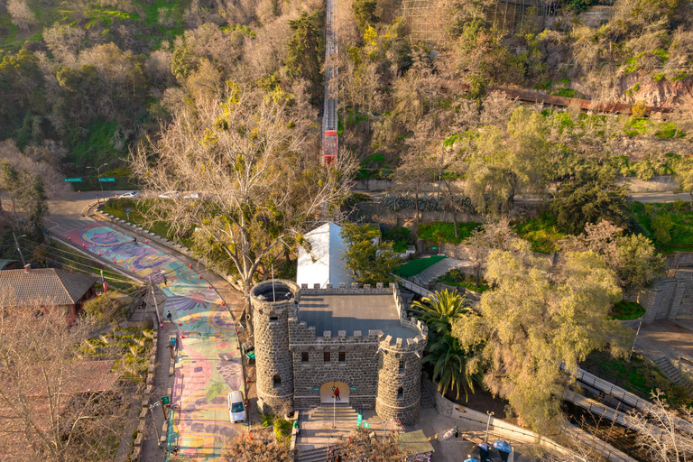 Santiago: 1-Day Hop-On Hop-Off Bus and Cable Car Ticket