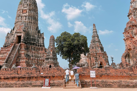 Från Bangkok: Fantastiska AyuttthayaFrån Bangkok: Privat tur till Ayuttthaya historiska stad