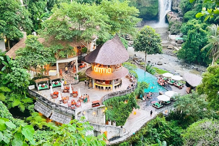 Ubud: Temple, Jungle Swing, Spa, and Day Club Tour