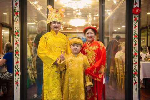 Hue: Royal Dinner Cruise on Perfume River & Live CaHue Music Royal Dinner Cruise with Hotel Pickup