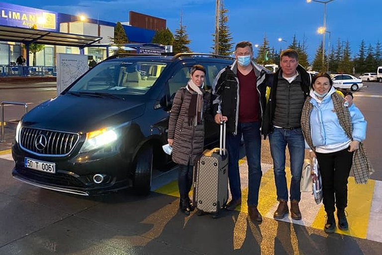Cappadocia: Airport Transfer Nav(Nevşehir) & ASR(Kayseri) Nevşehir Airport To Cappadocia Shared Transfer