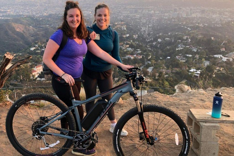 هوليوود جولة إرشادية بالدراجة الإلكترونية إلى علامة هوليووددراجة إلكترونية كبيرة