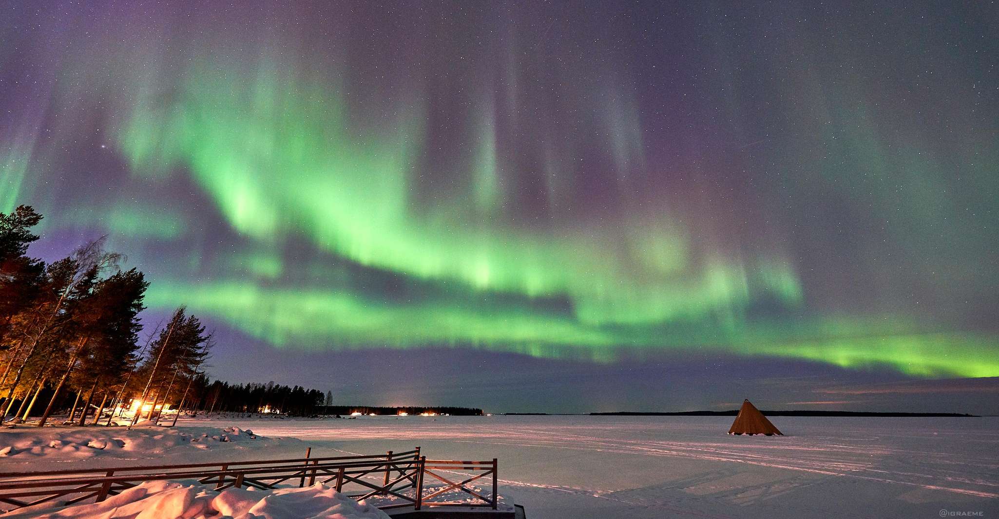 Luleå , Northern lights snowmobile tour - Housity