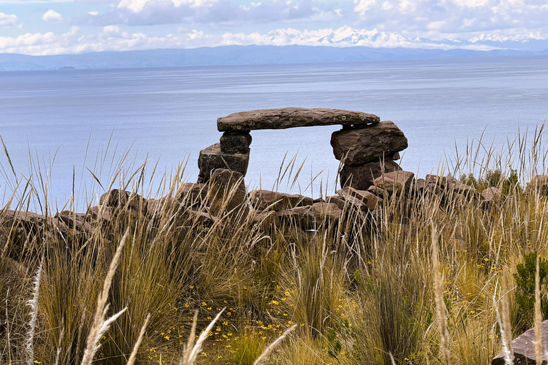 From Puno: Lake Titicaca 2-Day Tour with Homestay From Puno: 2-Day Guided Tour with Fixed Pickup Point