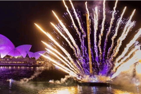Sydney: Australia Day Dinner Cruise with Fireworks Glass Boat Dinner Cruise