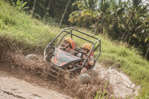 Bali: Buggy Adventure, Meal, and Water Tubing Experience singel buggy ride with lunch and without hotel transfer