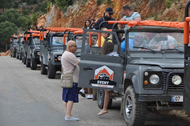Alanya: Jeep Safari w/ Dim River & Water Fun