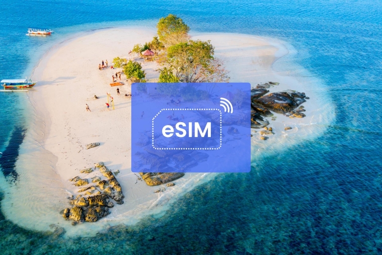 Bali: Indonesien eSIM Roaming Mobile Datenplan50 GB/ 30 Tage: nur Indonesien