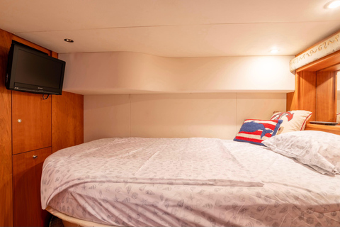 Miami: aluguer de iate privado com capitão, barco de 48 pésMiami: Aluguer de iate privado com capitão, barco de 48 pés